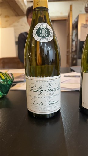 Bourgogne Pouilly-vinzelles Louis Latour En Paradis 2022
