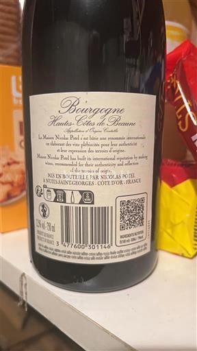 Burgundsko Hautes Côtes de Beaune Nicolas Potel 2024