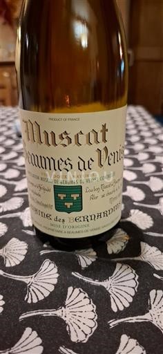 Vale do Ródano Muscat de Beaumes-de-Venise Domaine Bernardins 2024