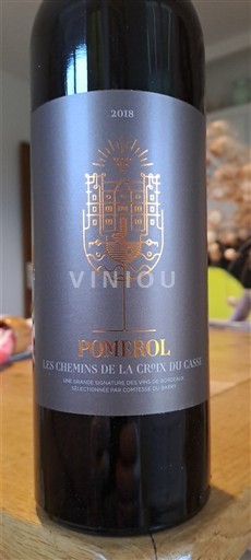 Bordeaux Pomerol La Croix du Casse Les Chemins de La Croix du Casse 2018