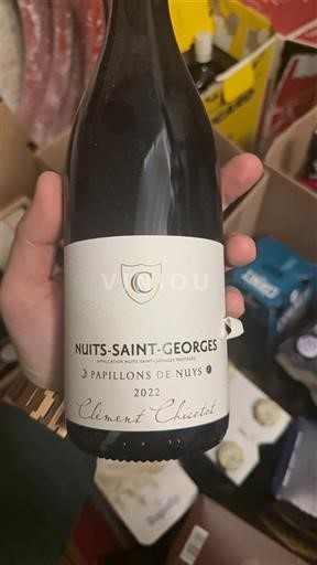 Burgundija Nuits-Saint-Georges Clément Chicotot Papillons de Nuys 2022