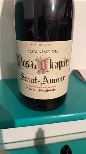 Beaujolais Saint-Amour Domaine Clos du Chapitre 2015