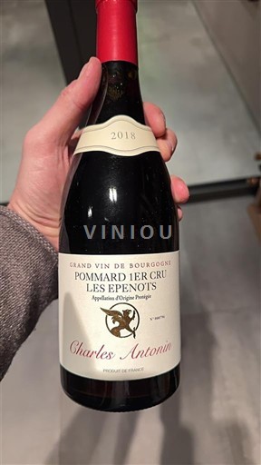 Burgundy Pommard Premier Cru Charles Antoine Les Epenots 2018