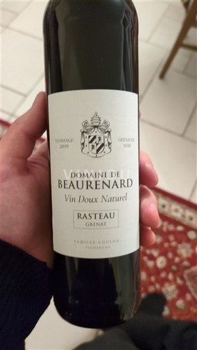 Rhônetal Rasteau Domaine Beaurenard Vin Doux Naturel Rasteau Grenat 2019