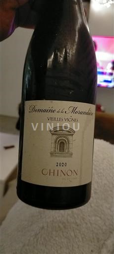 Údolí Loiry Chinon Domaine La Morandière Vieilles Vignes 2020