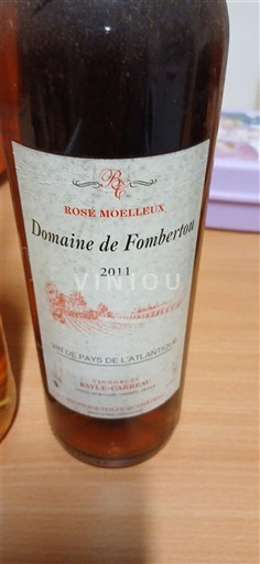 Sudoeste Côtes de Gascogne Domaine Fombertou 2011