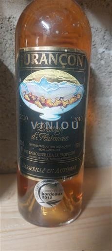 South West Jurançon Prestige d'Automne 2010