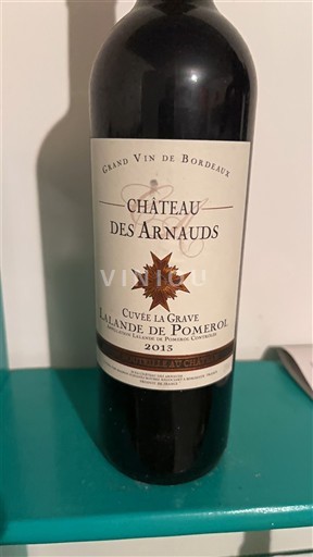 Bordeaux Lalande-de-Pomerol Château S Arnauds La Grave 2013