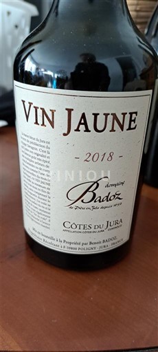 Jura Côtes-du-jura Domaine Badoz 2018