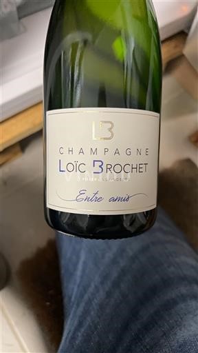 Sparkling Wines Blanc brut Entre amis Loïc Brochet Non millésimé France Champagne AOC