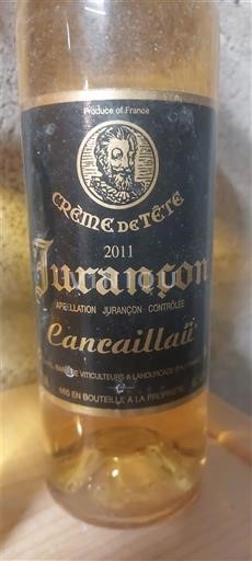 South West Jurançon Cancaillaü Crème de Tête 2011