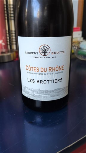 Valle del Rodano Côtes-du-Rhône Laurent Brotte Les Brottièrs 2022