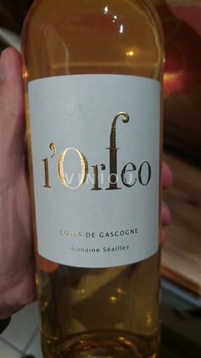 Sydväst Côtes de Gascogne Domaine Séailles l'Orfeo 2022