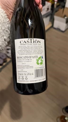 Piamonte Moscato d’Asti Castion 2021