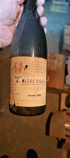 Burgundsko Mercurey Vignerons Philippe d Argenval Chante flute 1995