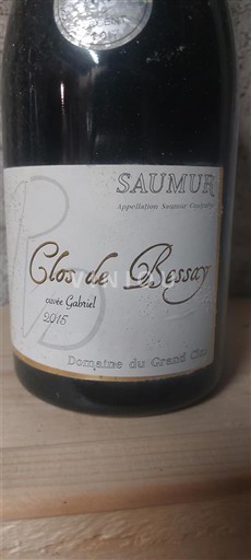 Valle del Loira Saumur Domaine Grand Clos Clos de Bessay Gabriel 2016