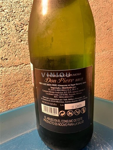 Katalonien Cava Don Pierre Brut Icke årgångsbetecknad