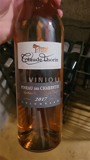 Poitou-Charentes Pineau-des-Charentes Claude Thorin Colombard 2017