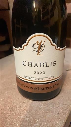 Burgundija Chablis Domaine Yvon & Laurent Vo 2022