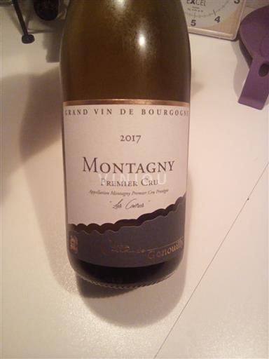 Borgoña Montagny Premier Cru Domaine Tournoult Les Coères 2017