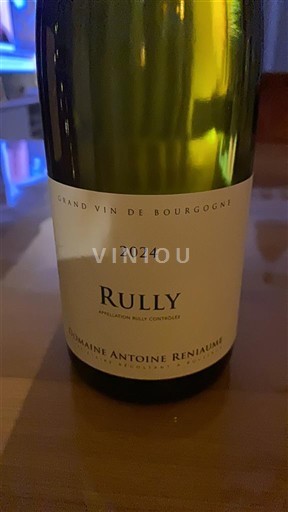 Bourgogne Rully Domaine Antoine Reniaume 2024