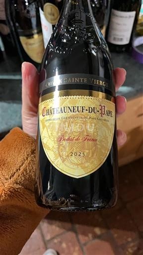 Rhônen laakso Châteauneuf-du-Pape La Sainte Vierge 2023