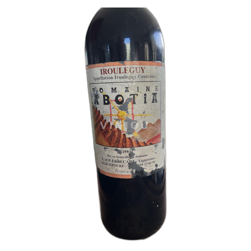 Lounais-Ranska Irouléguy Domaine Abotia 2003