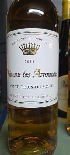 Burdeos Sainte-Croix-Du-Mont Château Les Arroucats 2018