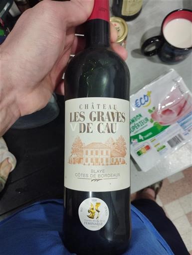 Bordeaux Blaye-Côtes-de-Bordeaux Château Les Graves de Cau 2018