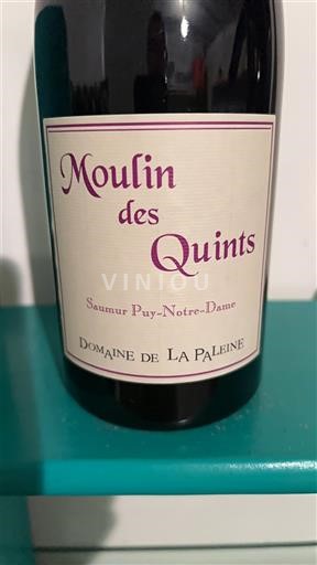 Valle della Loira Saumur Puy-Notre-Dame Domaine La Paleine Moulin des Quints 2016