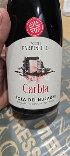 Cerdeña No especificado Poderi Parpinello Carbia 2020