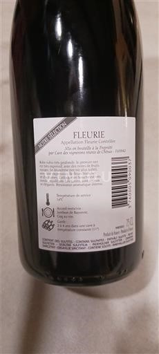 Beaujolais Fleurie Cave des Vignerons Réunis de Chénas Ei vuosikertaa