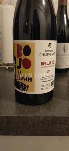 Beaujolais Domaine Philippe Viet Bojo Le Clown 2023