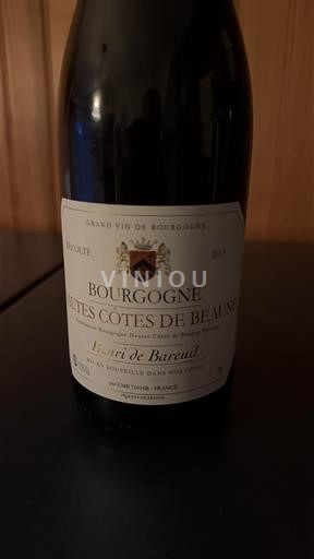 Bourgondië Niet gespecificeerd Vezier de Barcuil 2015