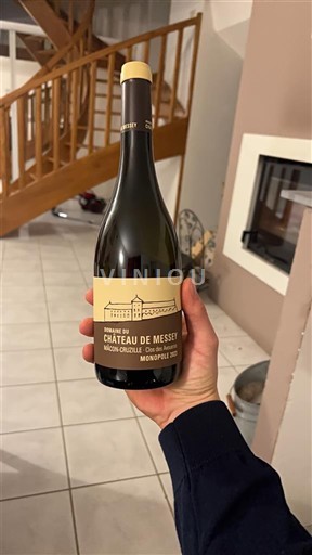 Bourgogne Mâcon og mâcon-landsbyer Château Messey Ikke årgangsbestemt