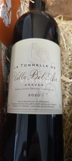 Bordeaux Graves Villa Bel-Air La Tonnelle 2020