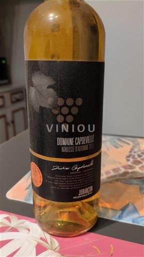 Sudoeste Jurançon Domaine Capdevielle Noblesse d'Automne 2017