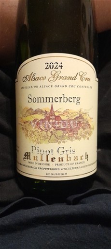 Alsace Alsace Grand Cru Grand Cru Mullenbach Sommerberg 2024