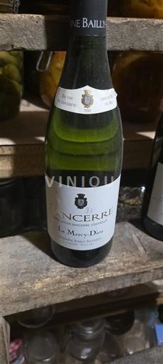 Loiredalen Sancerre Domaine Bailly La Mercy-Dieu 2018