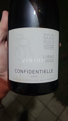 Valle del Rodano Lirac Château Saint Roch Confidentielle 2021
