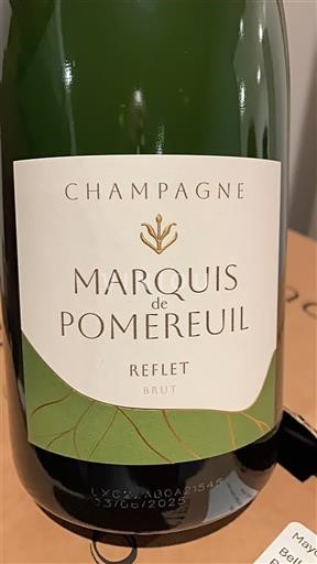 Kuohuviinit Blanc brut Reflet Marquis de Pomereuil 2025 Ranska Samppanja AOC