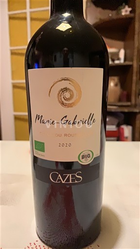 Roussillon Côtes-du-Roussillon Cazes Marie-Gabrielle 2020