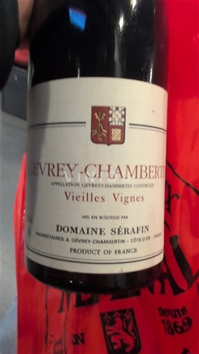 Burgundsko Gevrey-Chambertin Domaine Sérafin Vieilles Vignes 2014