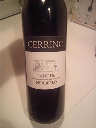 Piemonte Langhe Cerrino Ikke årgangsbestemt