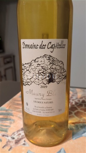 Roussillon Maury Domaine S Capitelles Maury Blanc 2019