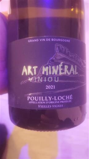 Burgundsko Pouilly-Loché Art Minéral 2021