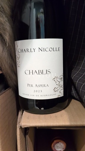 Burgundsko Chablis Charly Nicolle Per Aspera 2023