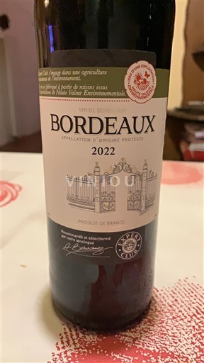 Bordeaux Expert Club 2022