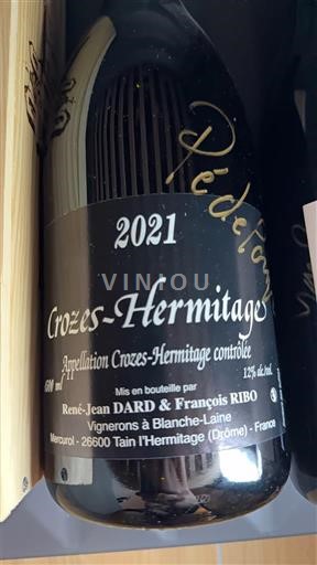 Thung lũng Rhône Crozes-hermitage René-Jean Dard & François Ribo 2021