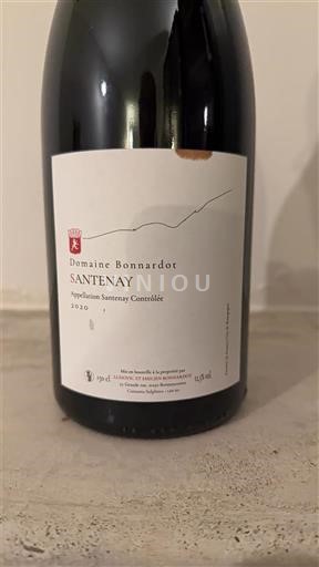 Burgundy Santenay Domaine Bonnardot 2020